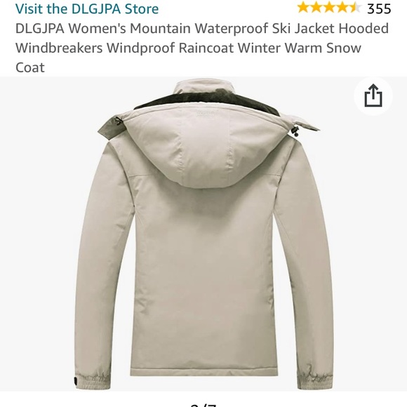 Brand new wantdo waterproof, winter ski jacket - Picture 2 of 5